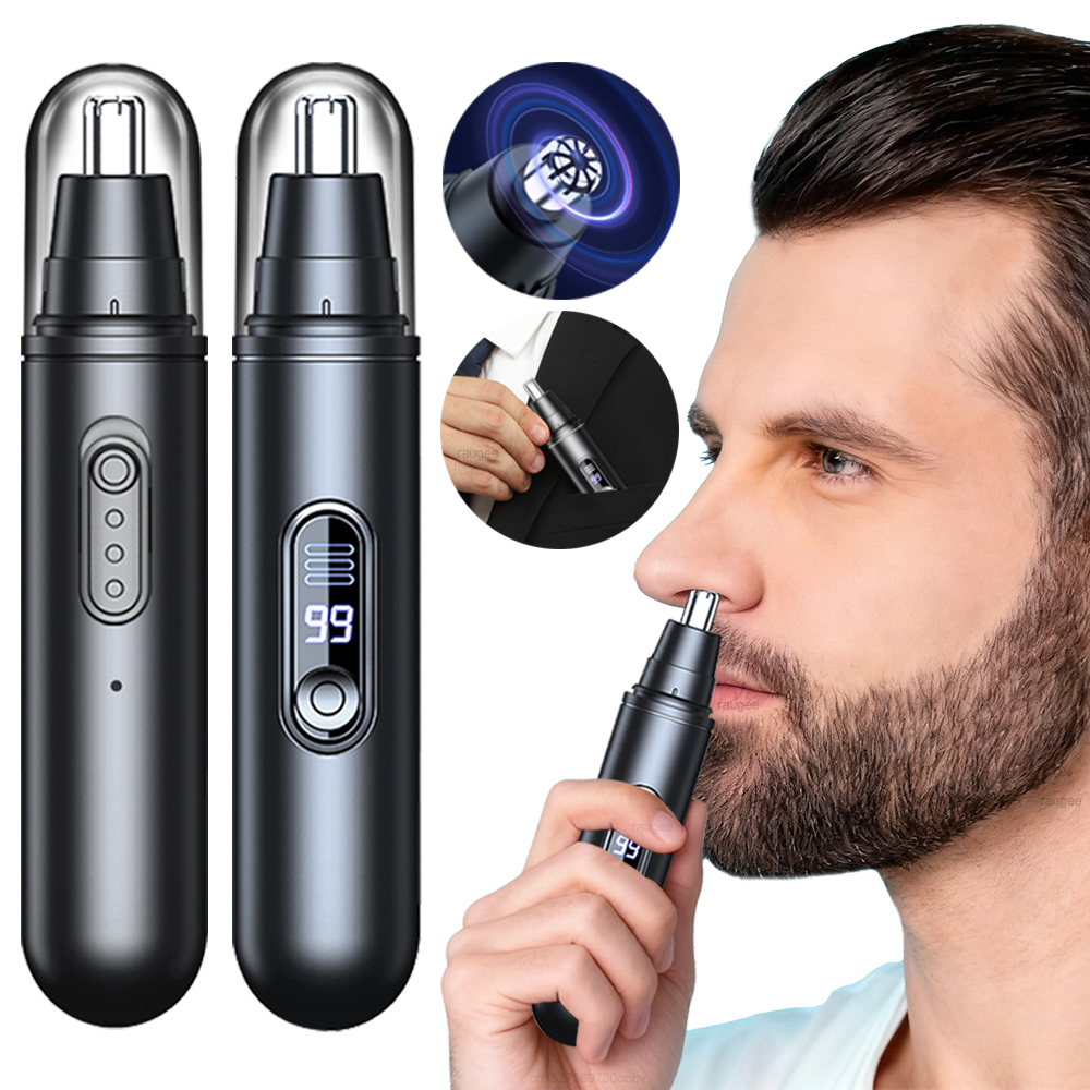 Men'S Grooming Scissors - Electric Nose Hair Trimmer for Men