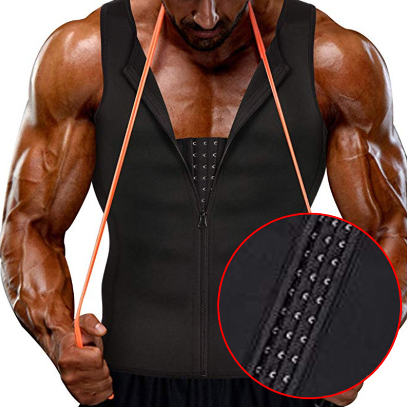 Men'S Beard Grooming - Men's Slimming Sauna Suits Compression Vest