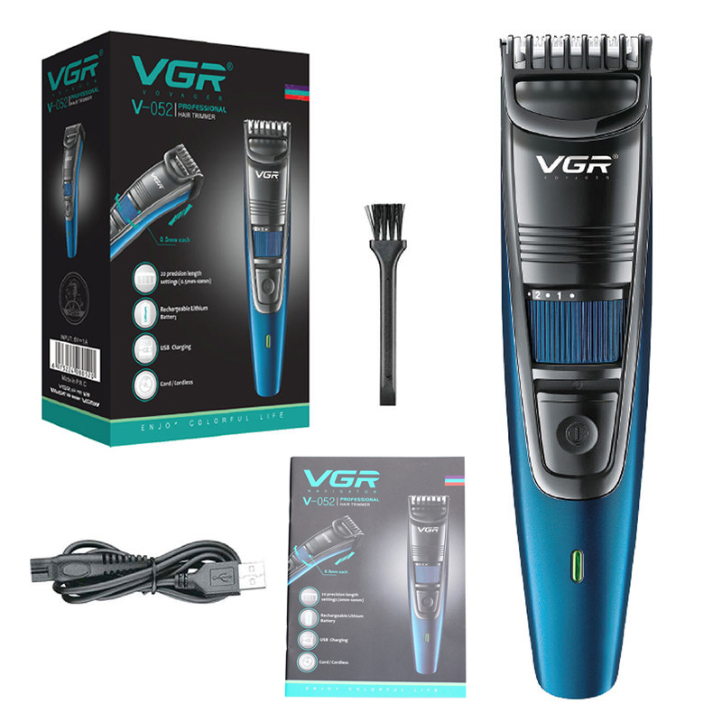 Beard Trimmer Cordless - Original VGR Adjustable Beard Hair Trimmer