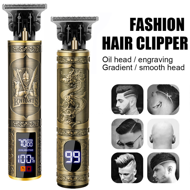 Hair Clipper Professional - T9 Hair Clipper Cordless Beard Shaving