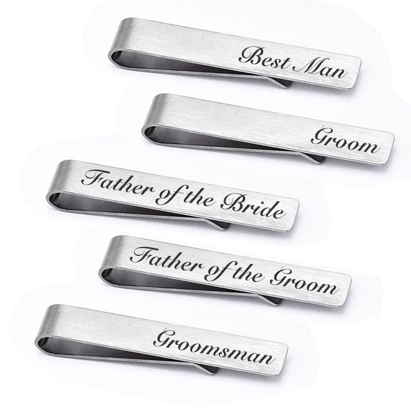 Men'S Grooming Essentials - 1 Piece Men's Tie Clip Stainless