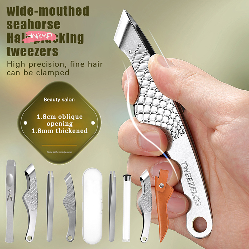 Men'S Grooming Hair - Professional Wide Mouth Hair Plucking Tweezers