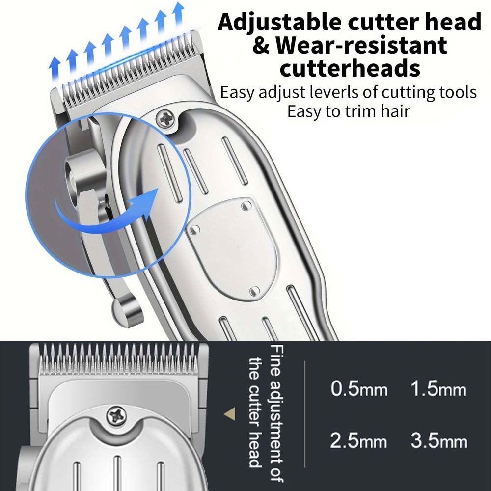 Professional Hair Clippers for - Beard Trimmer Cordless のレビューと価格