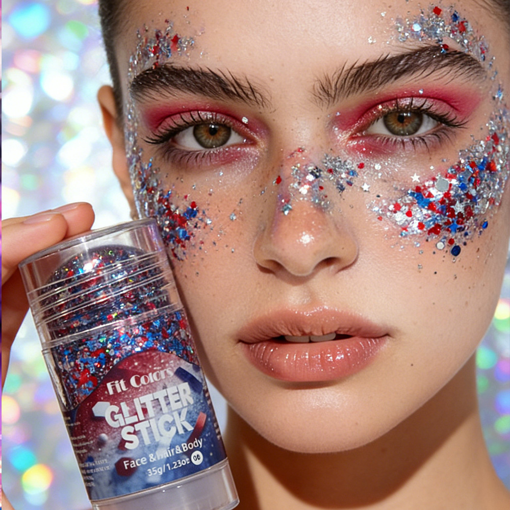Sparkling Sequins Glitter Gel  - Hair Wax Stick のレビューと価格