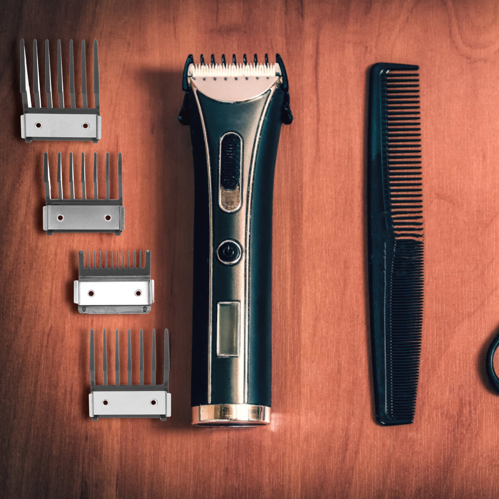 4Pcs Clipper Guards Limit Comb - Hair Clipper Professional のレビューと価格