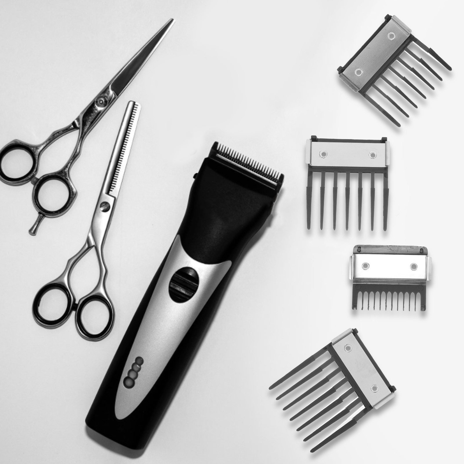 4Pcs Clipper Guards Limit Comb - Hair Clipper Professional のレビューと価格