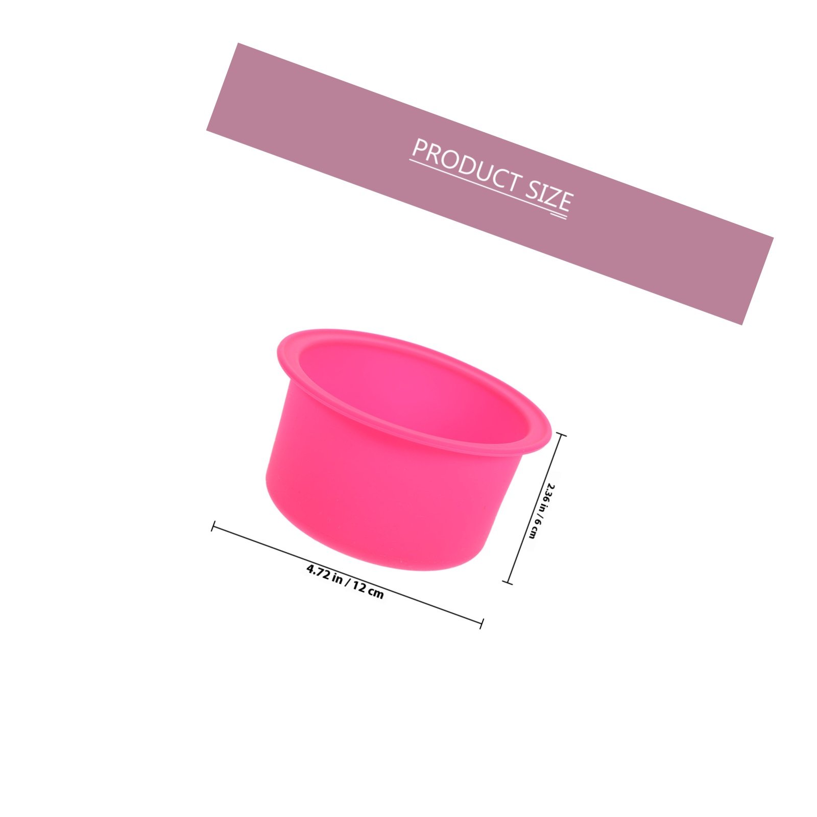 Pink Silicone Wax Melting Pot  - Hair Wax Stick のレビューと価格