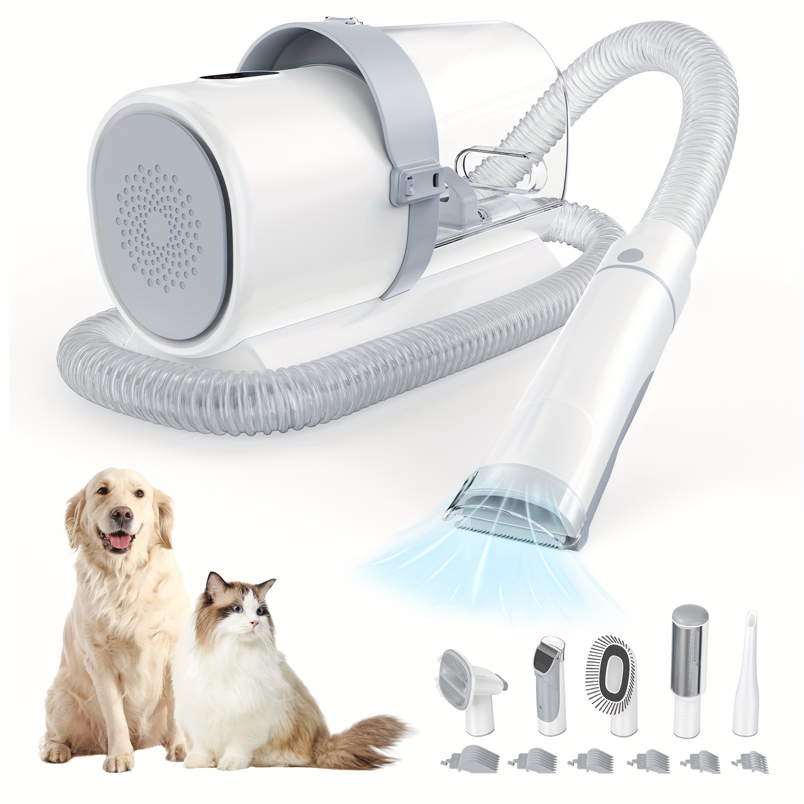 Pet Grooming Vacuum Kit 5 in 1 - Hair Clipper Professional のレビューと価格