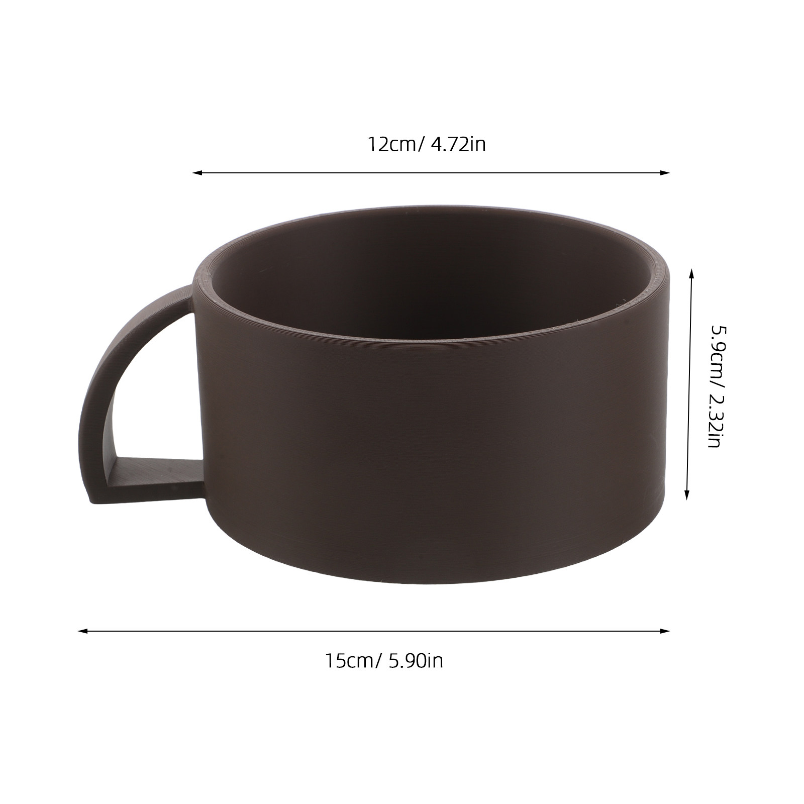 Shaving Bowl for Men Brown Wid - Men'S Beard Grooming のレビューと価格