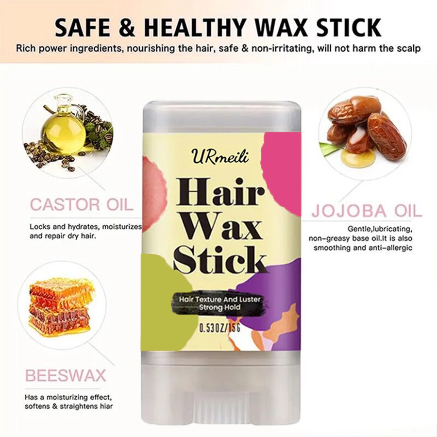 Hair Wax Stick, With Slick Bac - Hair Wax Stick のレビューと価格