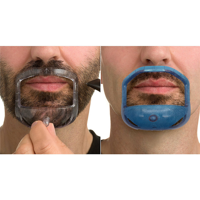 5pcs/set Transparent Beard Sty - Men'S Beard Grooming のレビューと価格