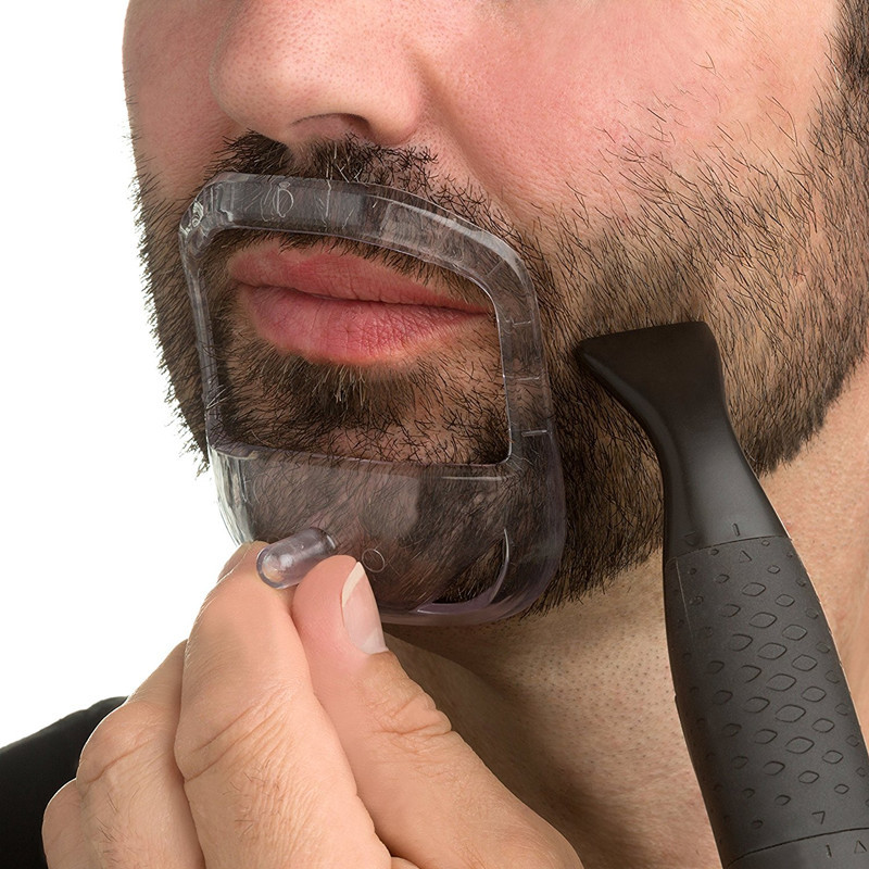5pcs/set Transparent Beard Sty - Men'S Beard Grooming のレビューと価格