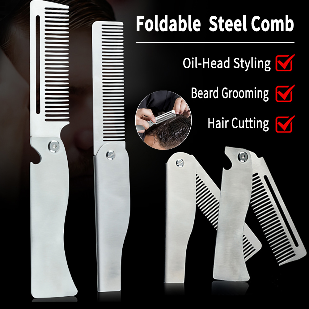 New Type 1/2PCS Portable Steel - Men'S Grooming Hair のレビューと価格