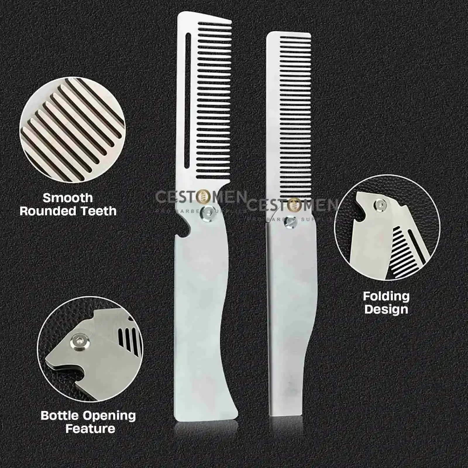 New Type 1/2PCS Portable Steel - Men'S Grooming Hair のレビューと価格
