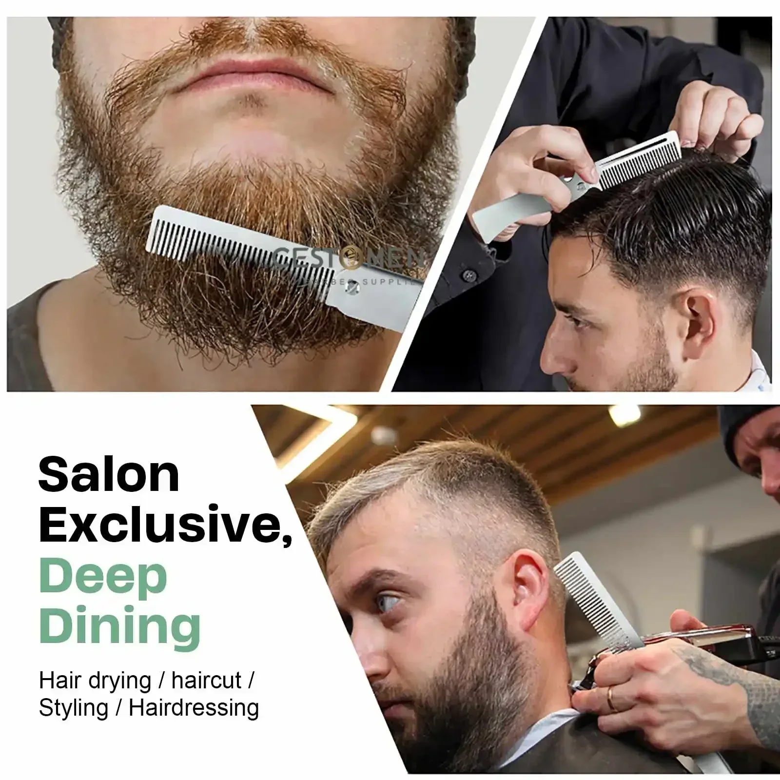 New Type 1/2PCS Portable Steel - Men'S Grooming Hair のレビューと価格