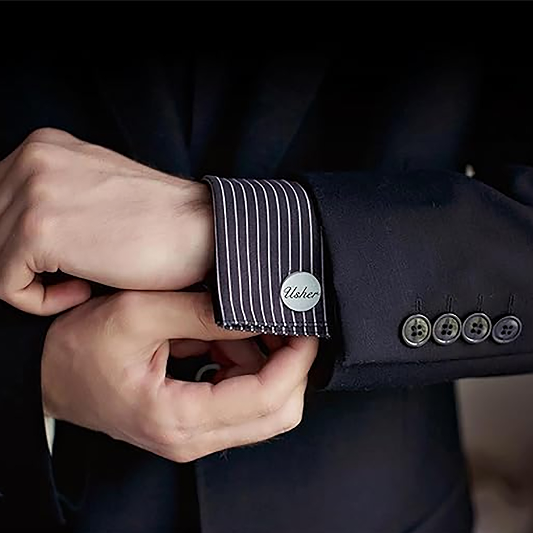 Custom Personalized Cufflinks  - Mens Grooming Box のレビューと価格