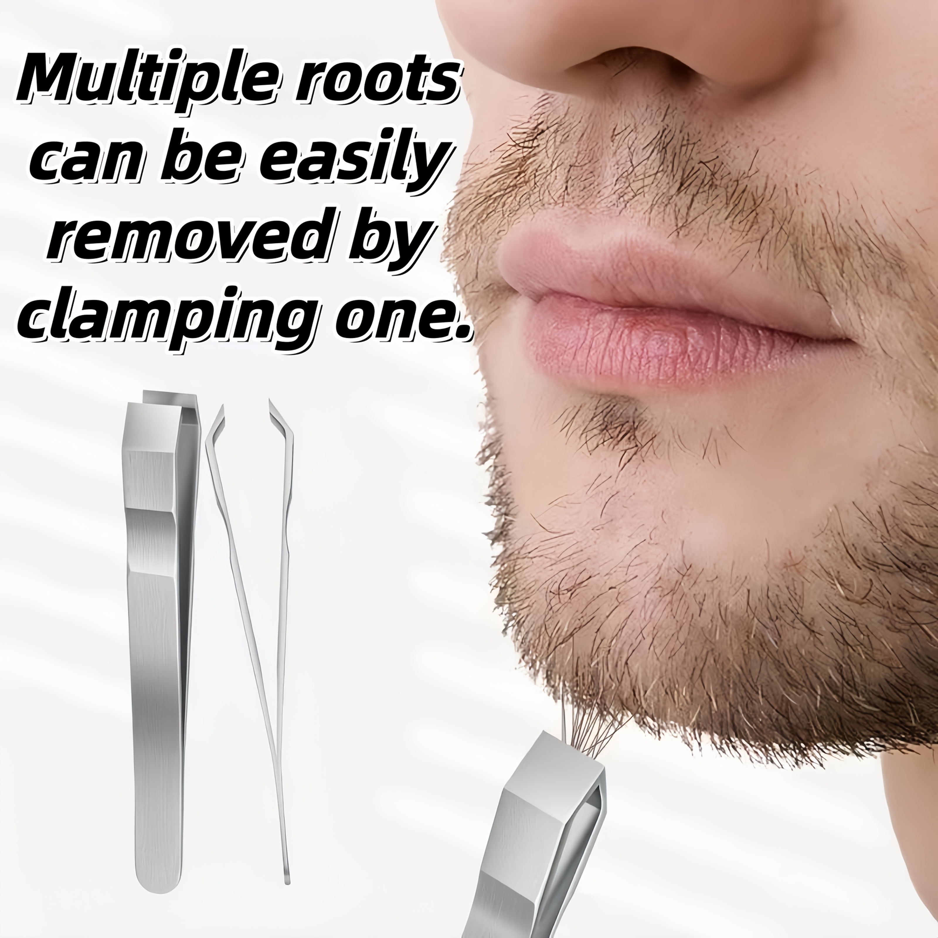 Stainless Steel Beard Mustache - Hair Clipper Professional のレビューと価格