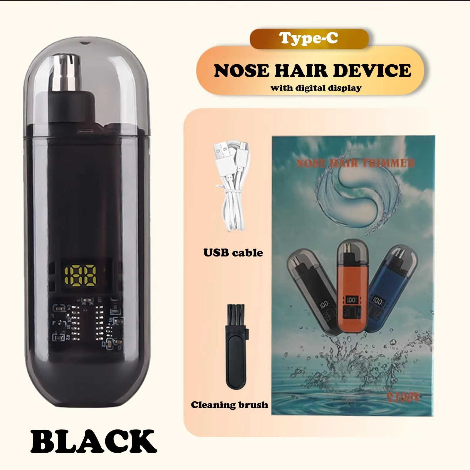 Suitable for men, USB charging - Men'S Grooming Scissors のレビューと価格