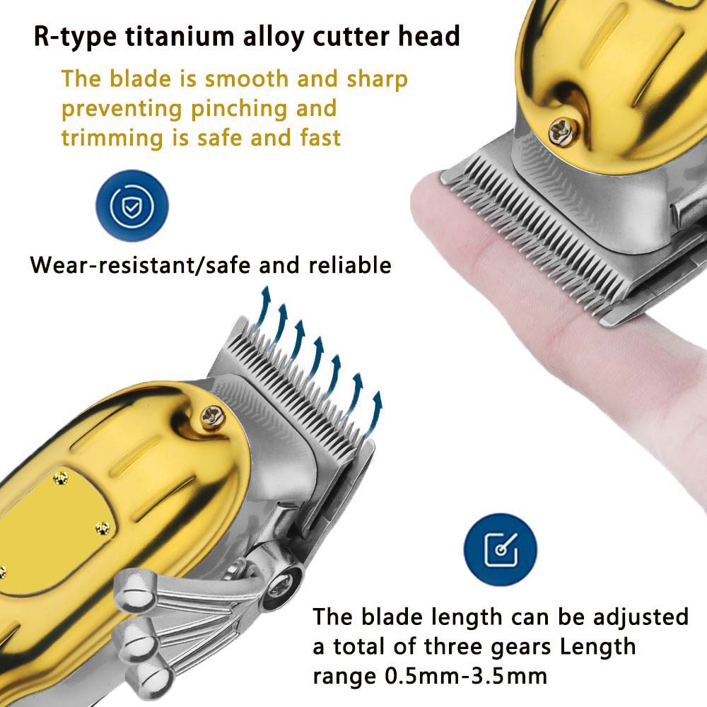 Professional Hair Clippers/Hai - Beard Trimmer Cordless のレビューと価格
