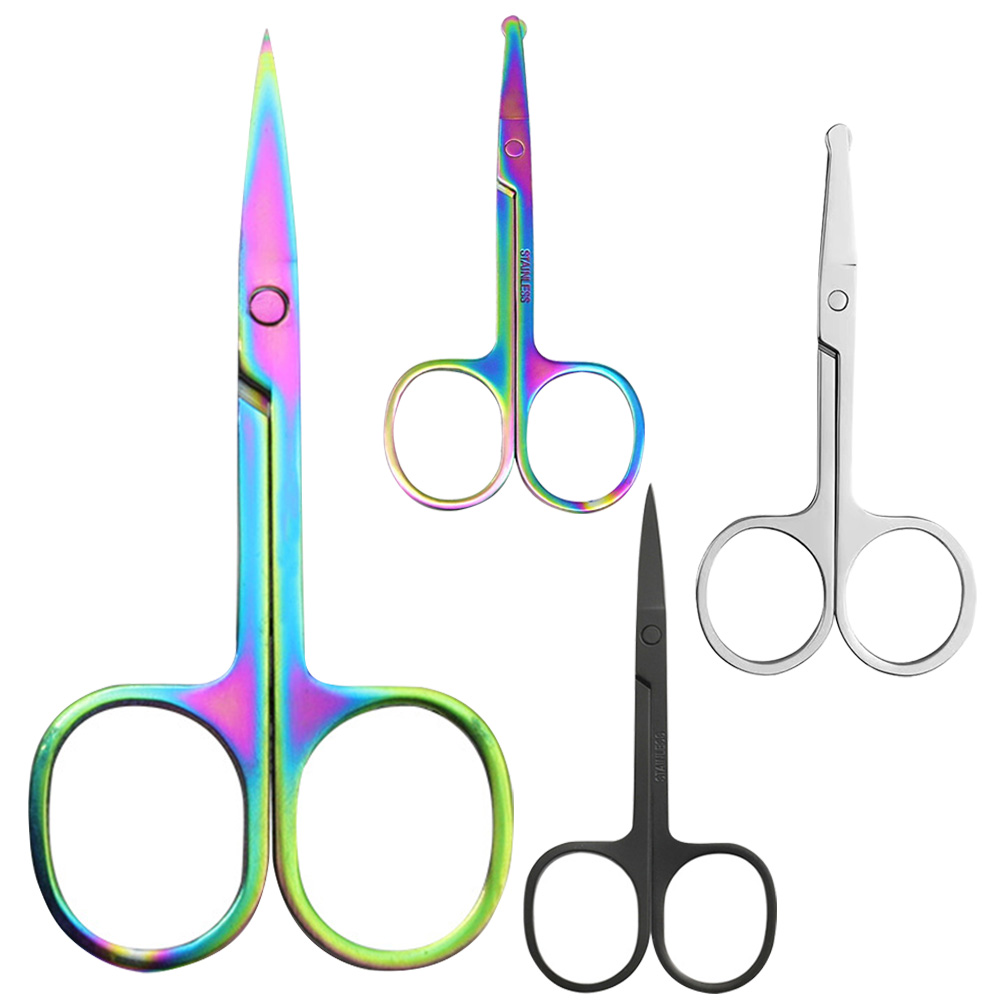 2/3PCS Eyebrow Scissors Stainl - Men'S Grooming Makeup のレビューと価格
