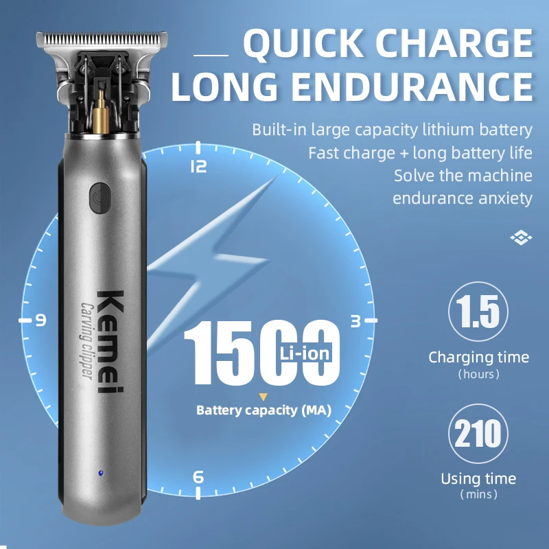 KEMEI Professional Electric Ha - Beard Trimmer Cordless のレビューと価格