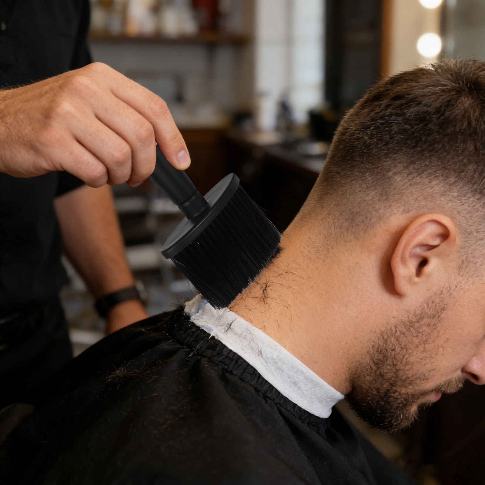 Barber Neck Duster Brush Soft  - Hair Clipper Professional のレビューと価格