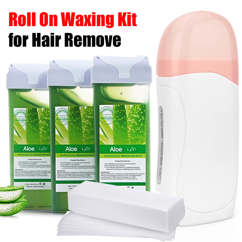 2026 3-in-1 Roll on Waxing Kit - Hair Wax Stick のレビューと価格