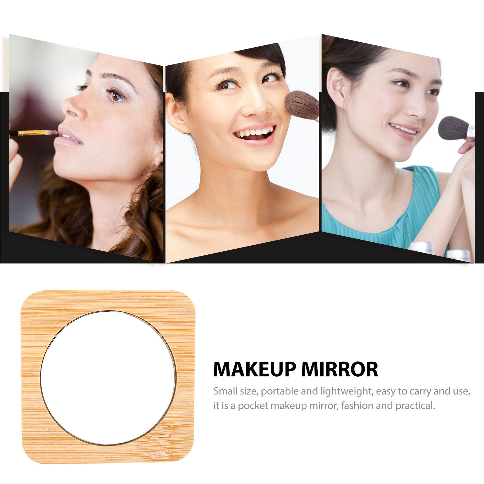 12Pcs Travel Mini Makeup Mirro - Men'S Grooming Makeup のレビューと価格