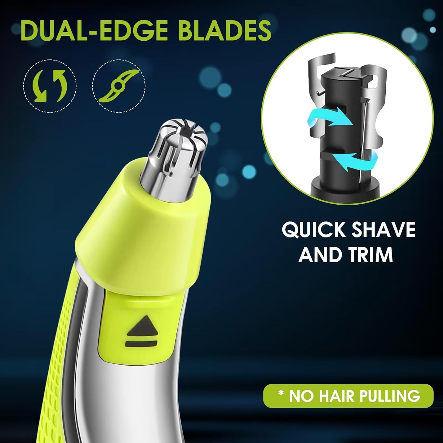 YUKU Nose Hair Trimmer Replace - Men'S Grooming Scissors のレビューと価格