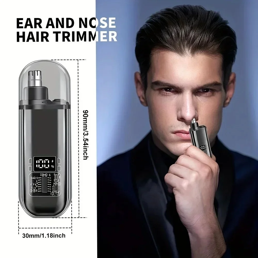 Nose Hair Trimmer Rechargeable - Men'S Grooming Scissors のレビューと価格