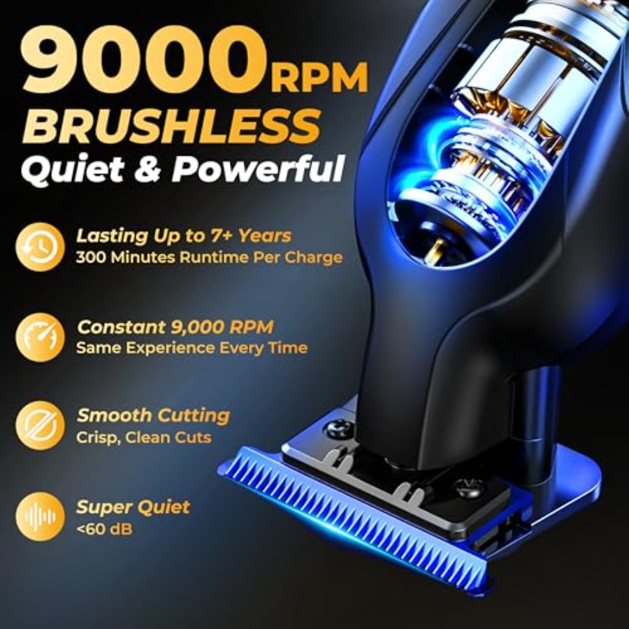 Zero Gap 9000 RPM Brushless Pr - Beard Trimmer Cordless のレビューと価格