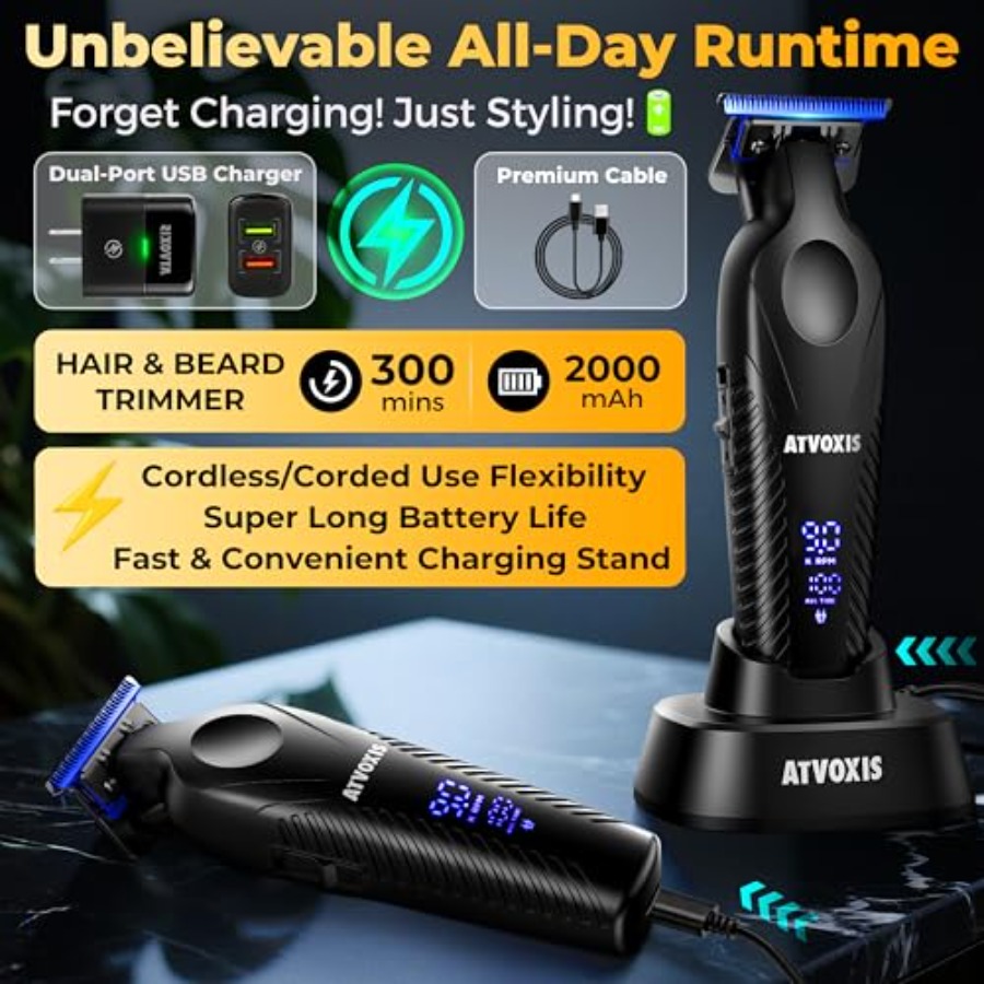 Zero Gap 9000 RPM Brushless Pr - Beard Trimmer Cordless のレビューと価格