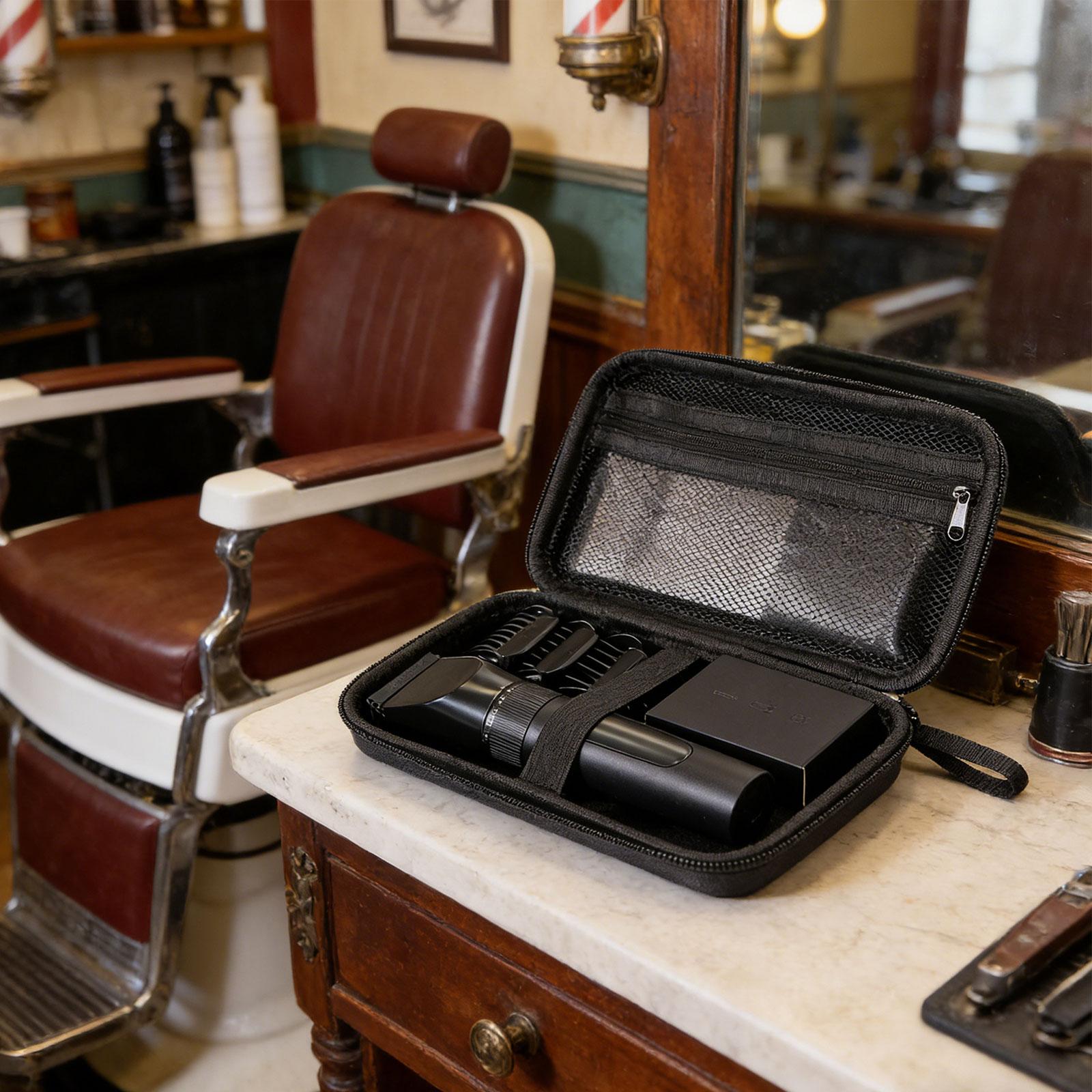 and Trimmer Bag Barber Case Po - Mens Grooming Box のレビューと価格