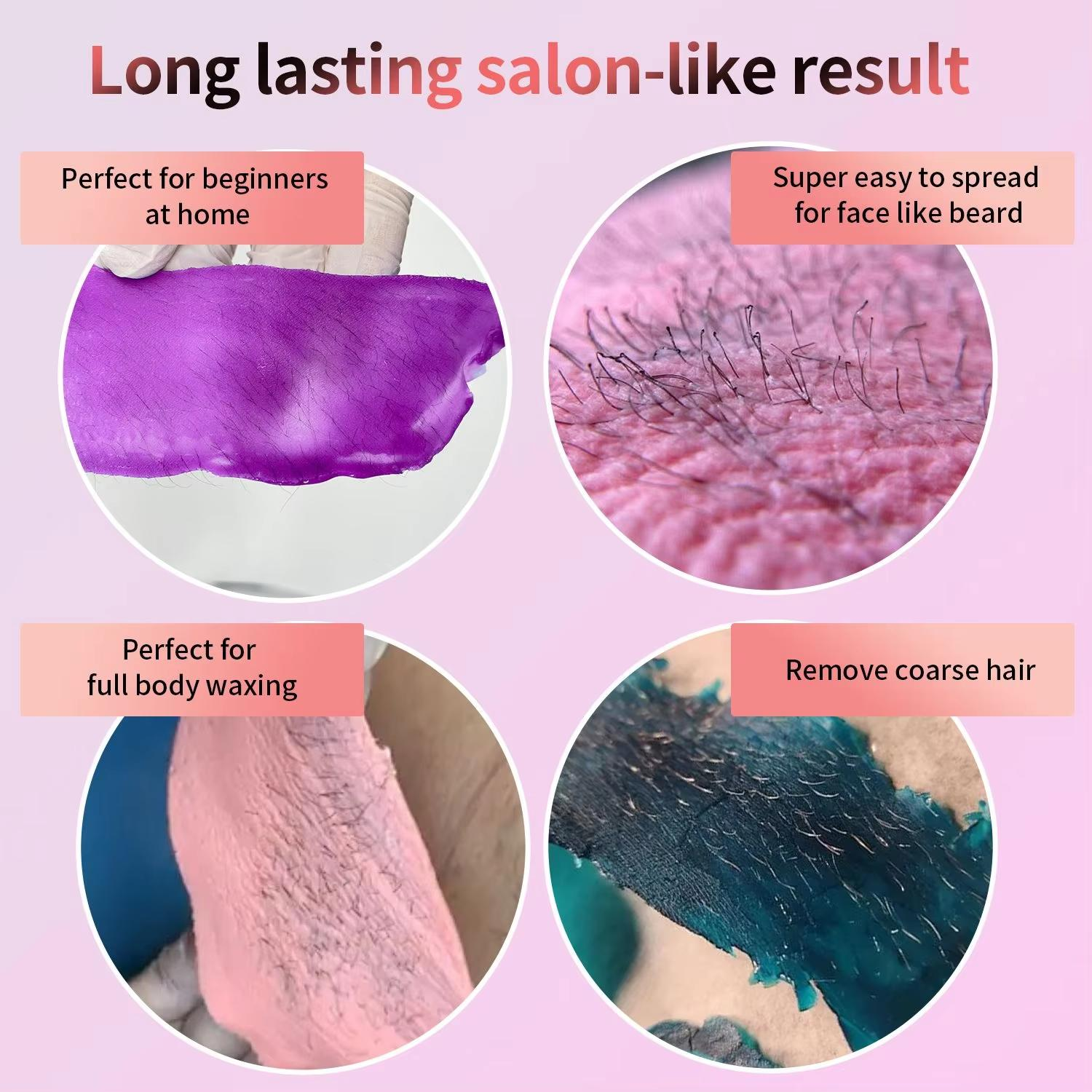 Painless Rose Waxing Set, Wax  - Hair Wax Stick のレビューと価格