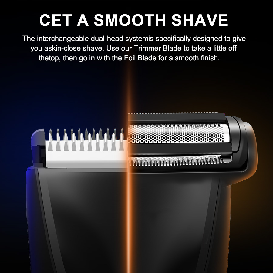 IPX6 Waterproof 2-in-1 Groin/B - Beard Trimmer Cordless のレビューと価格