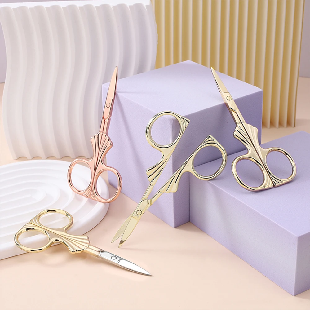 Stainless Steel Eyebrow Scisso - Men'S Grooming Makeup のレビューと価格