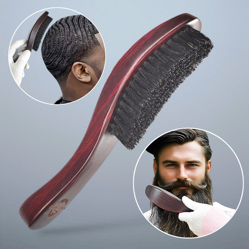 Gracemen 360 Wave Brush Curved - Men'S Grooming Hair のレビューと価格