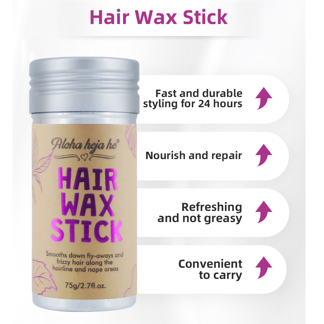 2/5Pcs Hair Styling Kit Wax St - Hair Wax Stick のレビューと価格