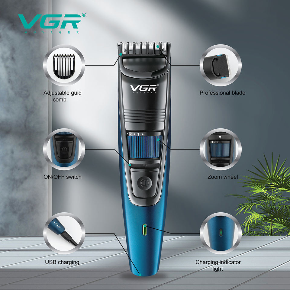 Original VGR Adjustable Beard  - Beard Trimmer Cordless のレビューと価格