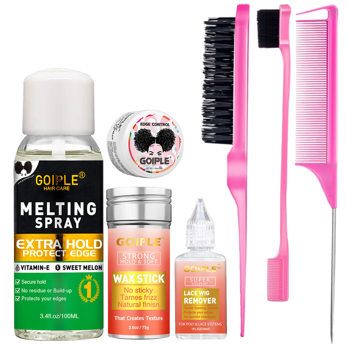 Lace Wig Melting Spray Wigs Gl - Hair Wax Stick のレビューと価格