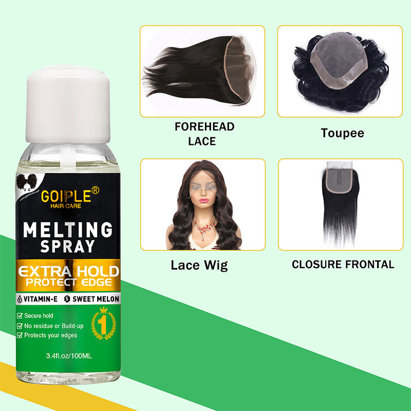 Lace Wig Melting Spray Wigs Gl - Hair Wax Stick のレビューと価格