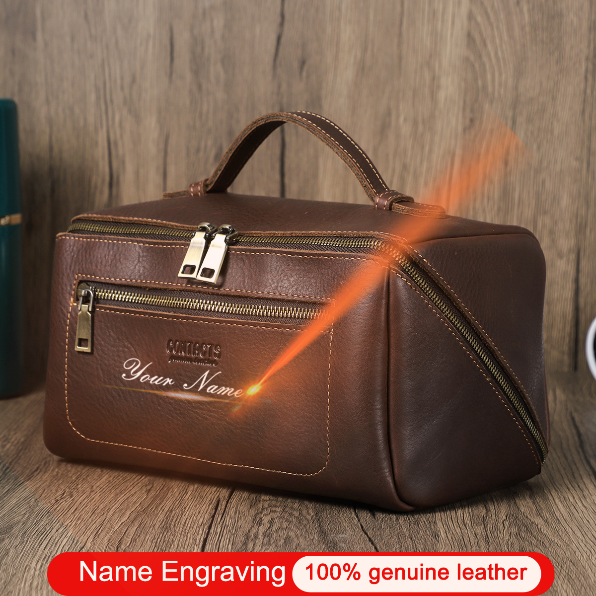 Personalized Cosmetic Bags Men - Men'S Grooming Makeup のレビューと価格