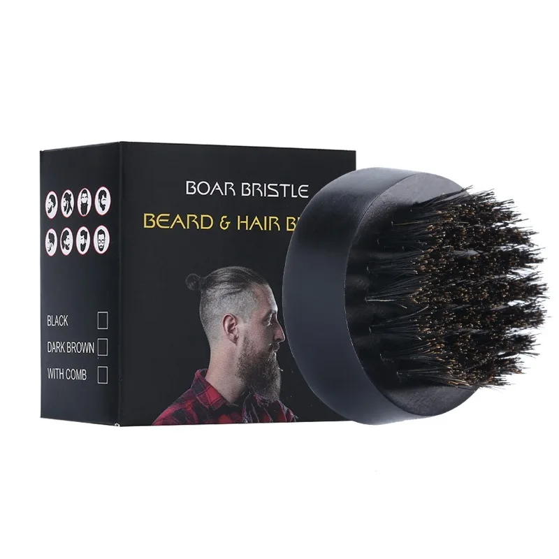 Beard Brush Man Boar Bristles  - Men'S Beard Grooming のレビューと価格