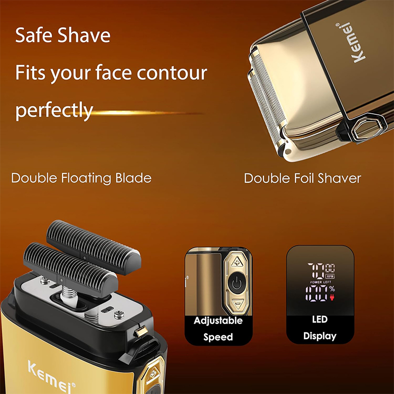 Kemei KM-TX10 T9 Hair Trimmer  - Men'S Grooming Essentials のレビューと価格