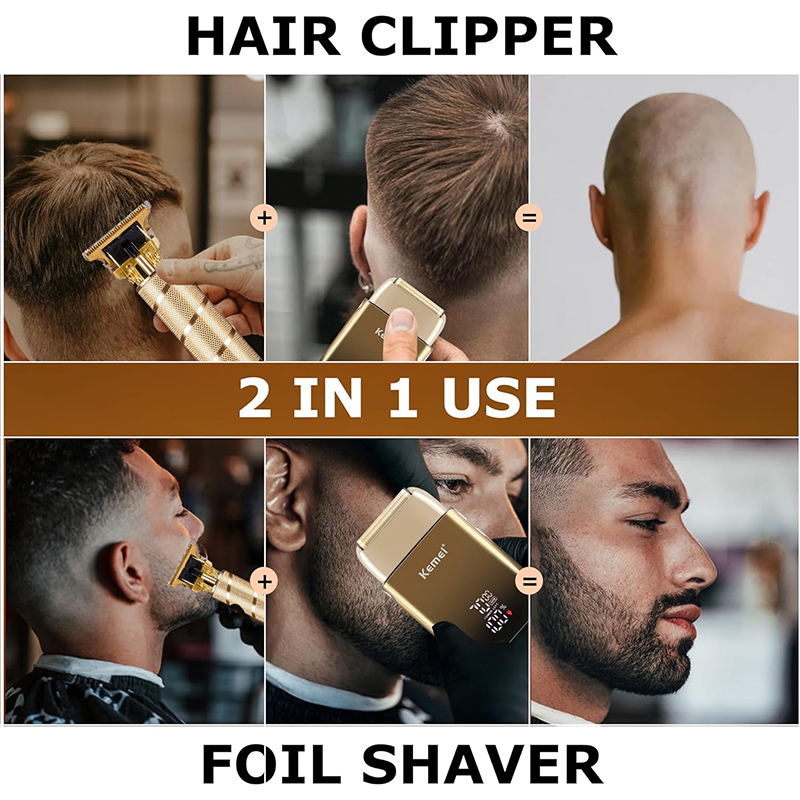 Kemei KM-TX10 T9 Hair Trimmer  - Men'S Grooming Essentials のレビューと価格