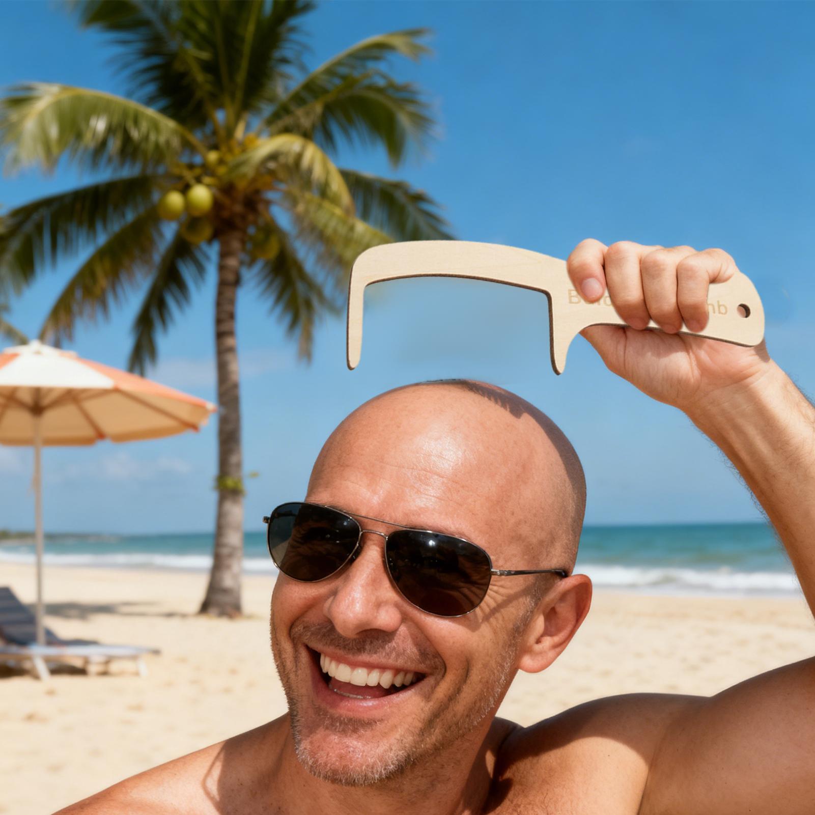 2pcs Funny Bald Man Grooming T - Men'S Grooming Essentials のレビューと価格