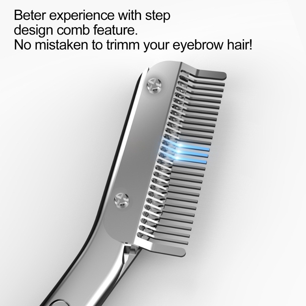 Stainless Steel Eyebrow Scisso - Men'S Grooming Makeup のレビューと価格