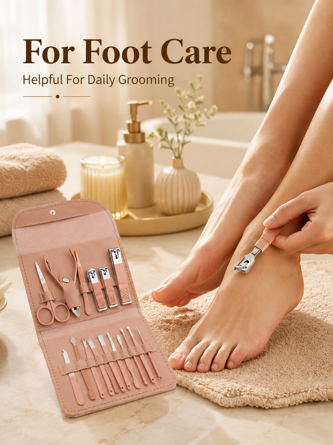8/16-Piece Manicure Pedicure G - Men'S Grooming Salon のレビューと価格