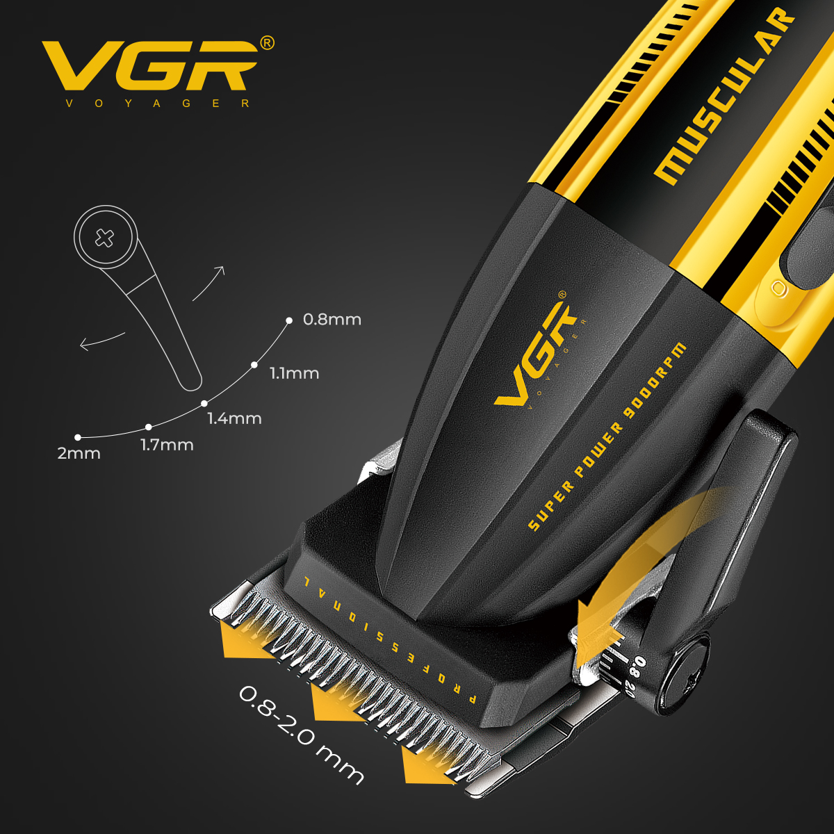 VGR Clipper Professional Hair  - Hair Clipper Professional のレビューと価格