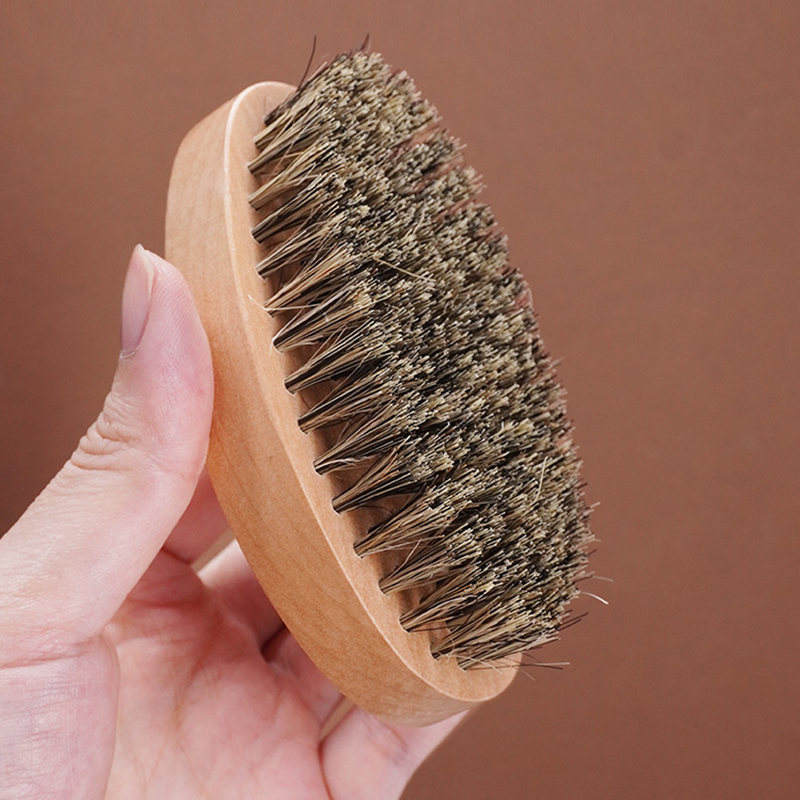 Natural Boar Bristle Beard Bru - Men'S Beard Grooming のレビューと価格